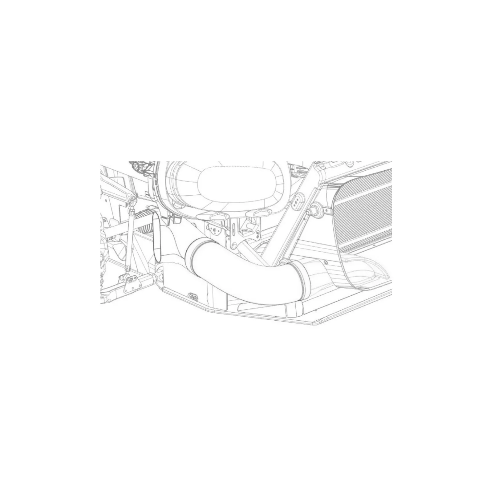 F22 Brake cooling Gravel